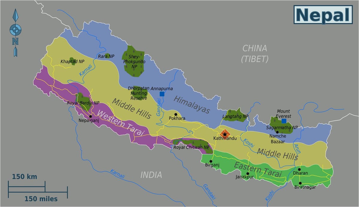 Kart orijinal Nepal