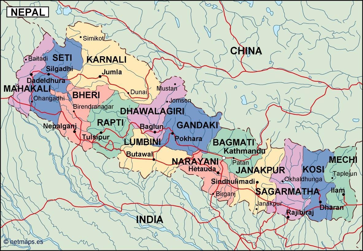 Kart rəqəmsal Nepal