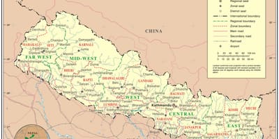 Online xəritəsi, Nepal