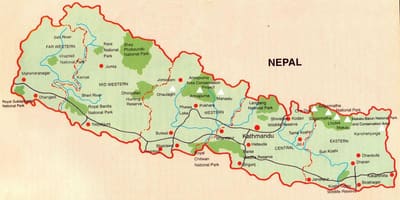 Kart Nepal бутвале Dəmir yolu 