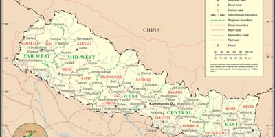 Dəmir yolu xəritəsi, Nepal
