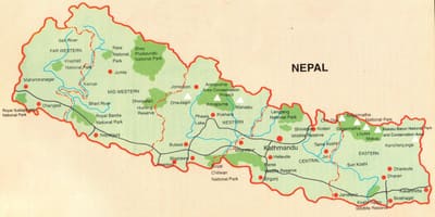 Kart Nepal ilə səyahət yerləri