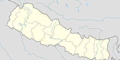 Kart Nepal vektor